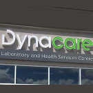 Enseigne d’une clinique de Dynacare