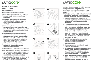 Dried Blood Spot Collection Instructions